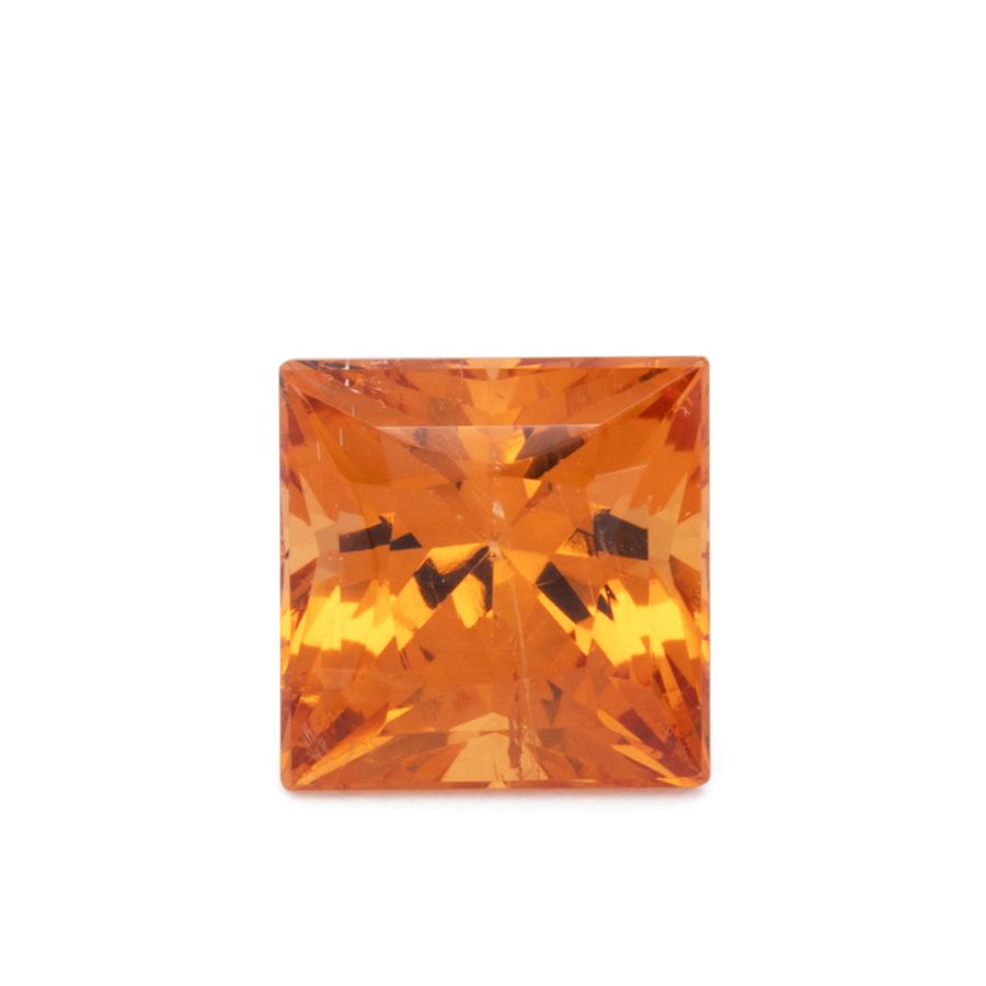 Mandarin Granat - orange, rechteck, 6.2x6.2 mm, 1.85 ct, Nr. MG99067
