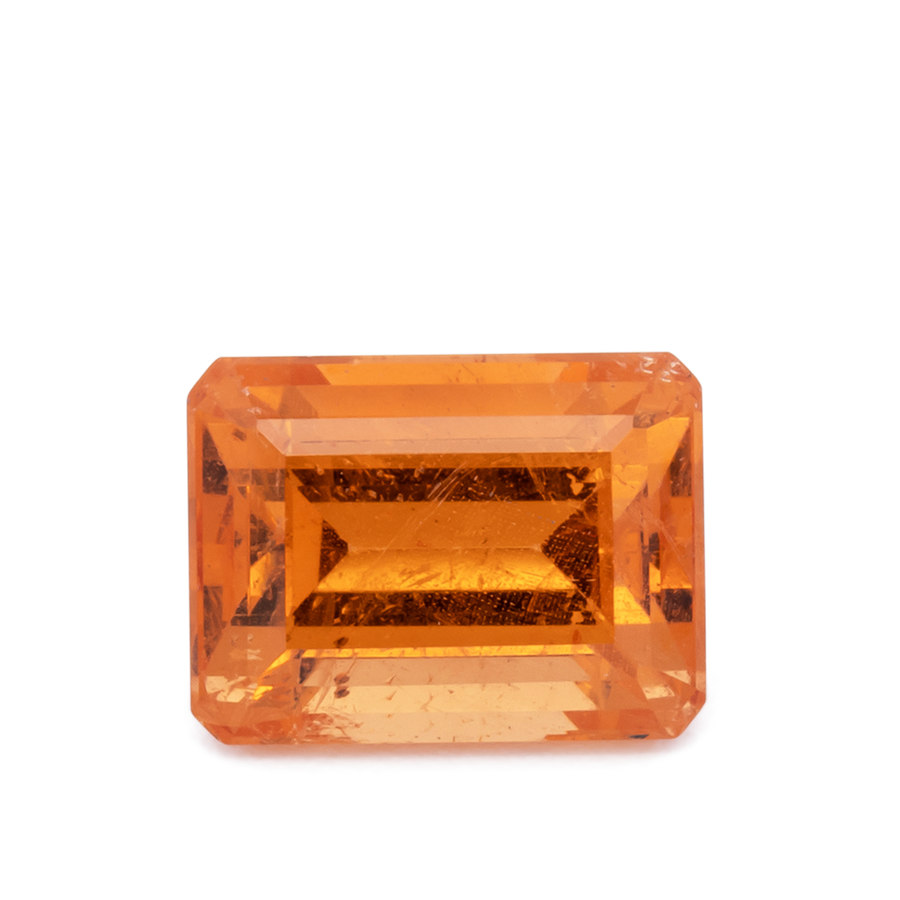 Mandarin Granat - orange, achteck, 7.6x5.7 mm, 2.17 ct, Nr. MG99069