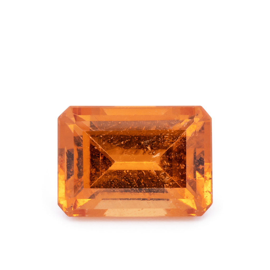 Mandarin Granat - orange, achteck, 8.2x5.9 mm, 2.21 ct, Nr. MG99070