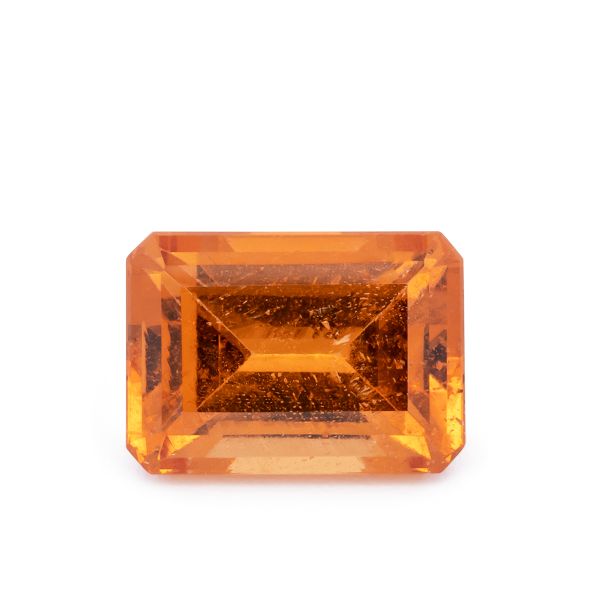 Mandarin Granat - orange, achteck, 8.2x5.9 mm, 2.21 ct, Nr. MG99070