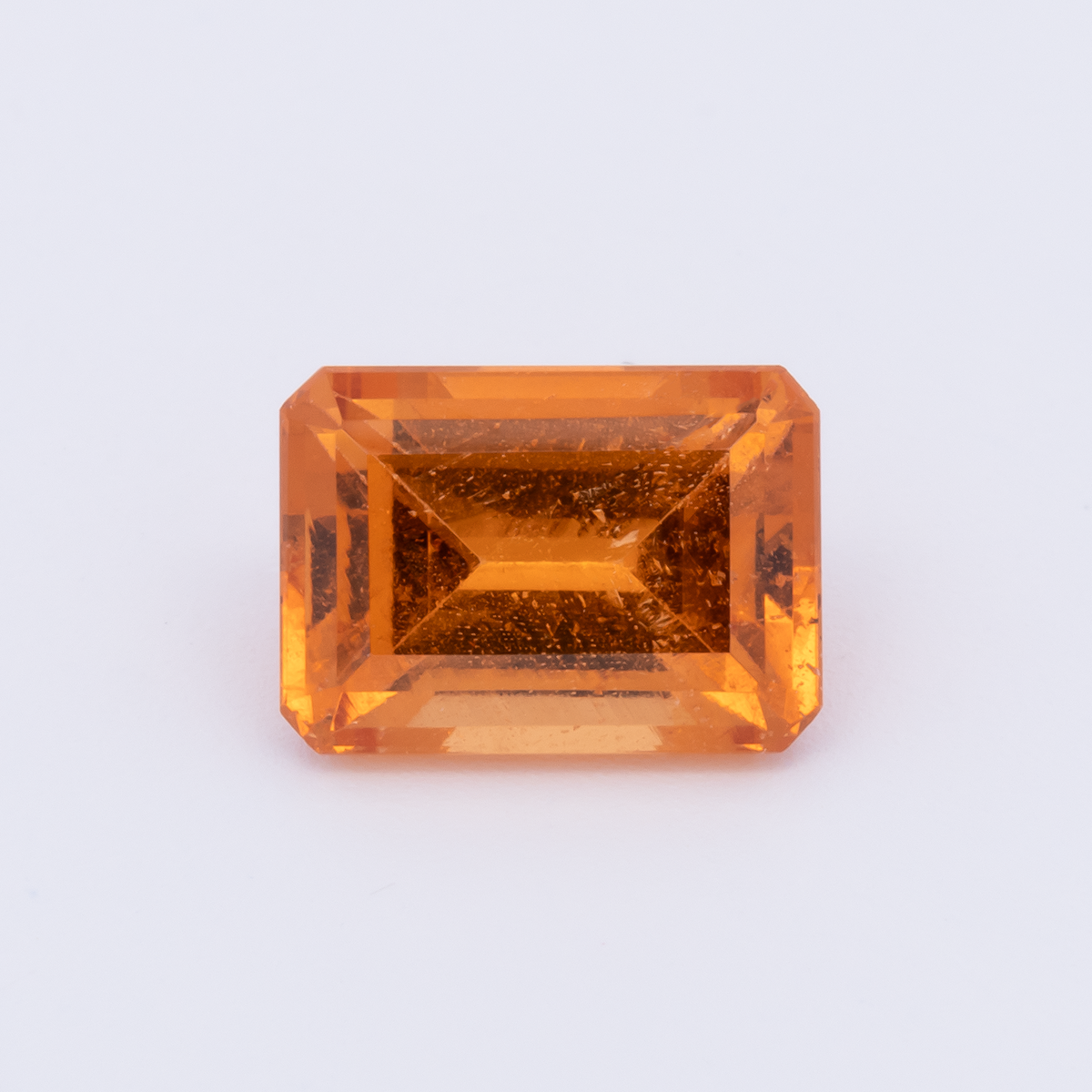 Mandarin Granat - orange, achteck, 8.2x5.9 mm, 2.21 ct, Nr. MG99070
