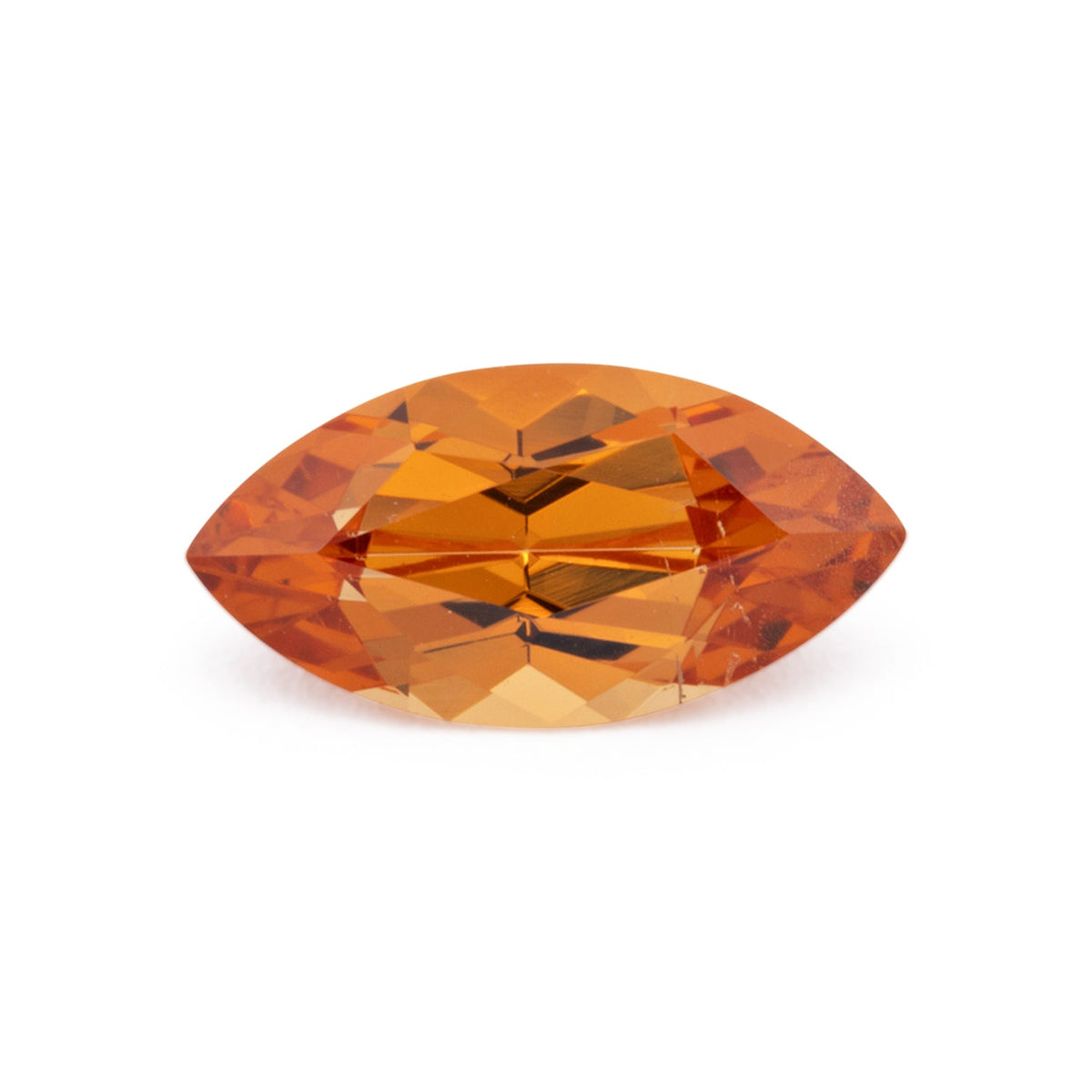 Mandarin Garnet - orange, marquise, 7x3.5 mm, 0.47 - 0.52 ct, No. MG99074