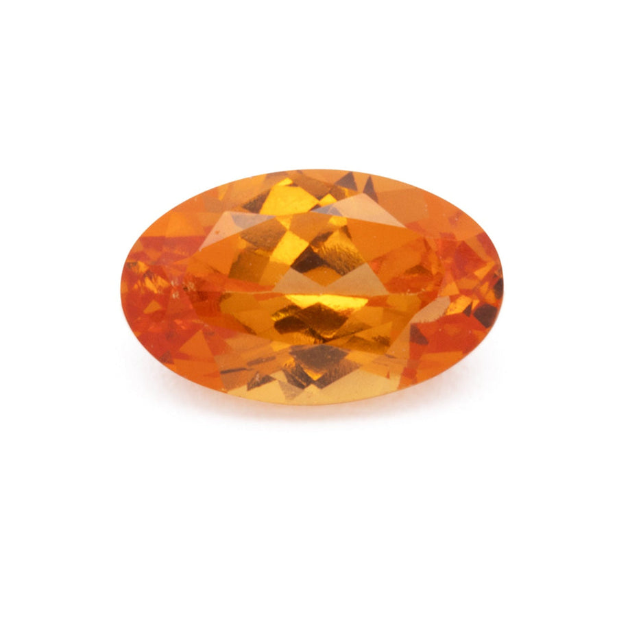 Mandarin Granat - orange, oval, 5x3 mm, 0.27 - 0.31 ct, Nr. MG99075