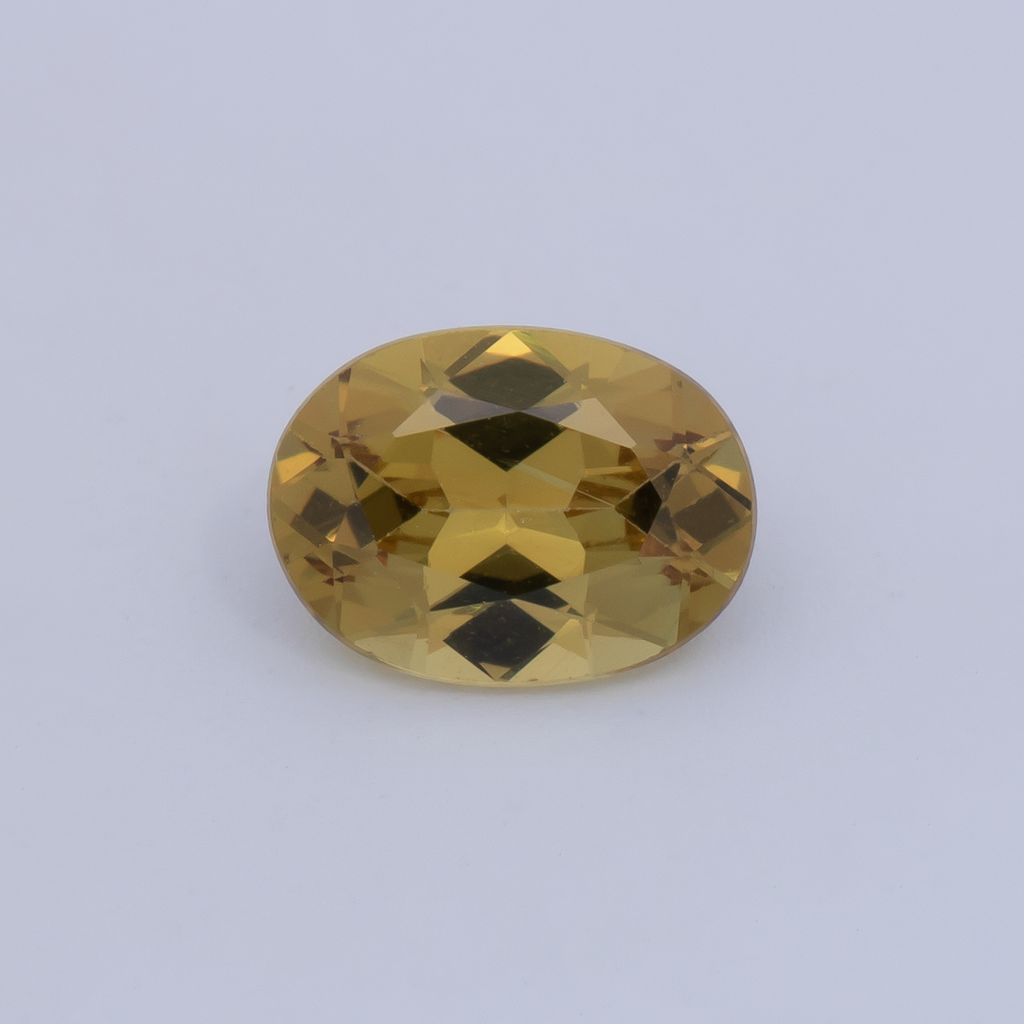 Mali Granat - gelb, oval, 7x5.1 mm, 0.92 ct, Nr. MI10004