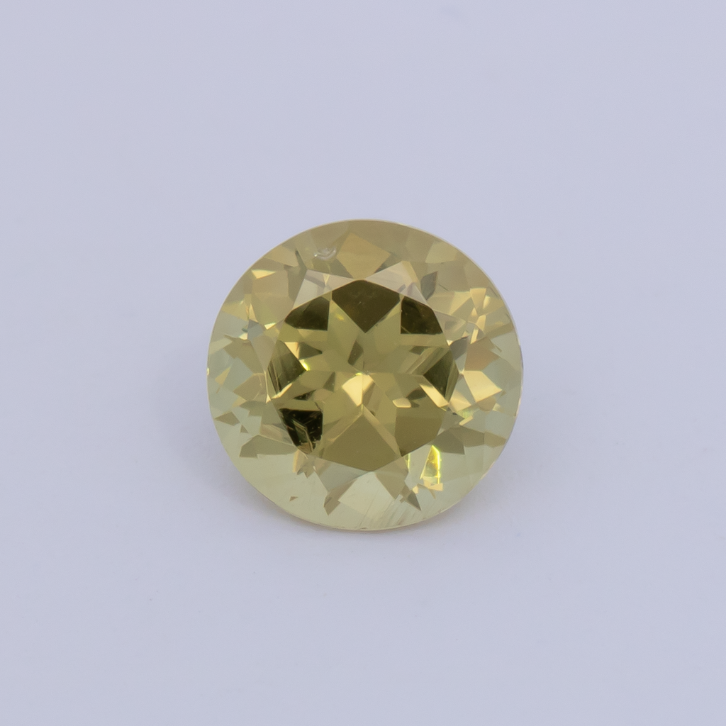 Mali Garnet - yellow, round, 6x6 mm, 0.93 ct, No. MI10006
