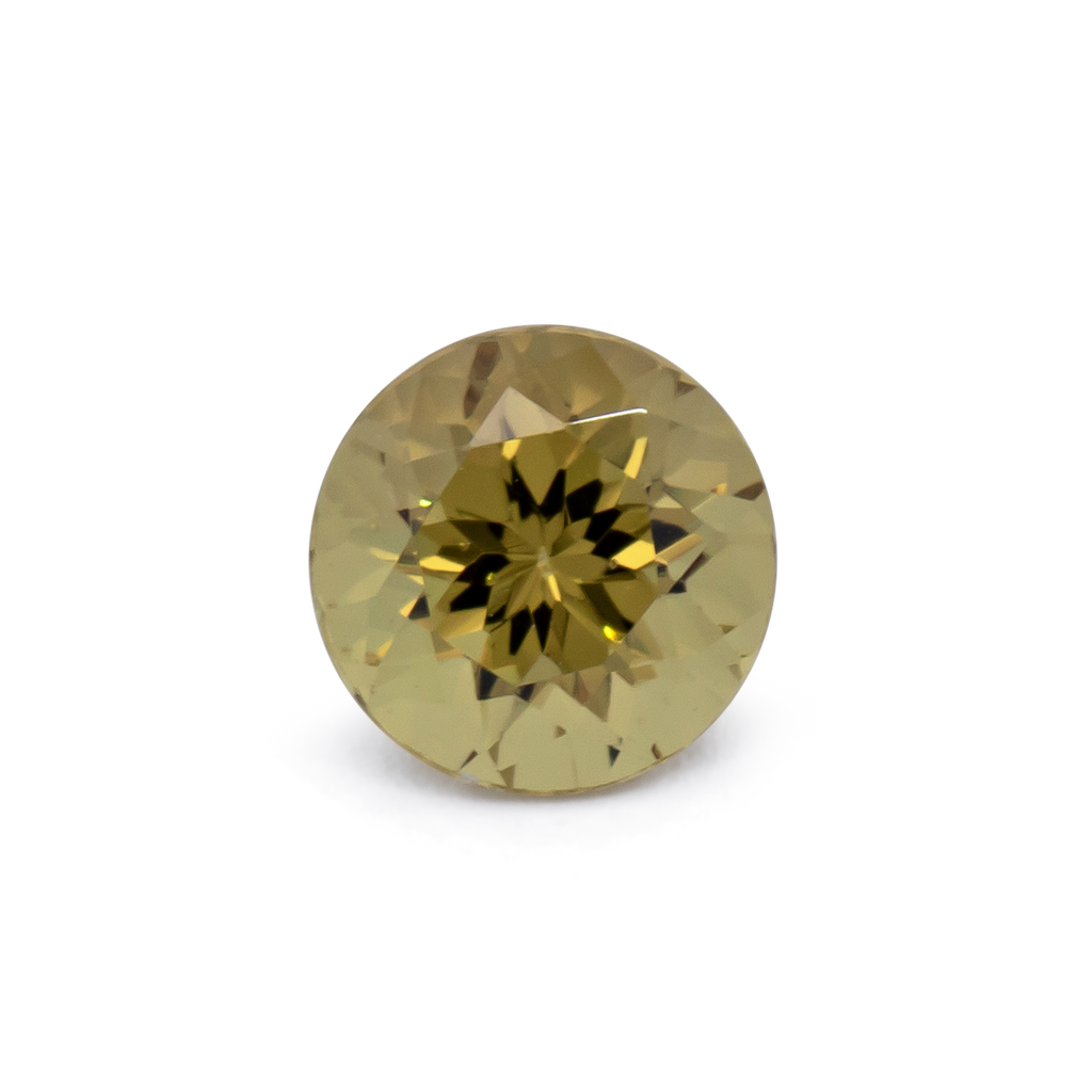 Mali Garnet - yellow, round, 6x6 mm, 1.06 ct, No. MI10007
