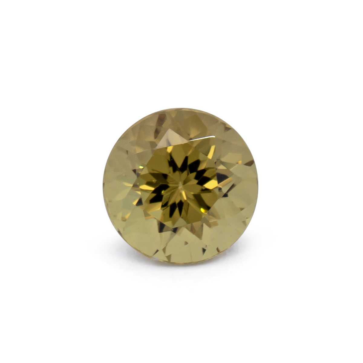 Mali Garnet - yellow, round, 6x6 mm, 1.06 ct, No. MI10007