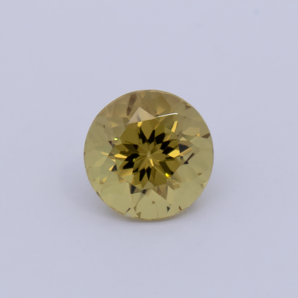 Mali Garnet - yellow, round, 6x6 mm, 1.06 ct, No. MI10007
