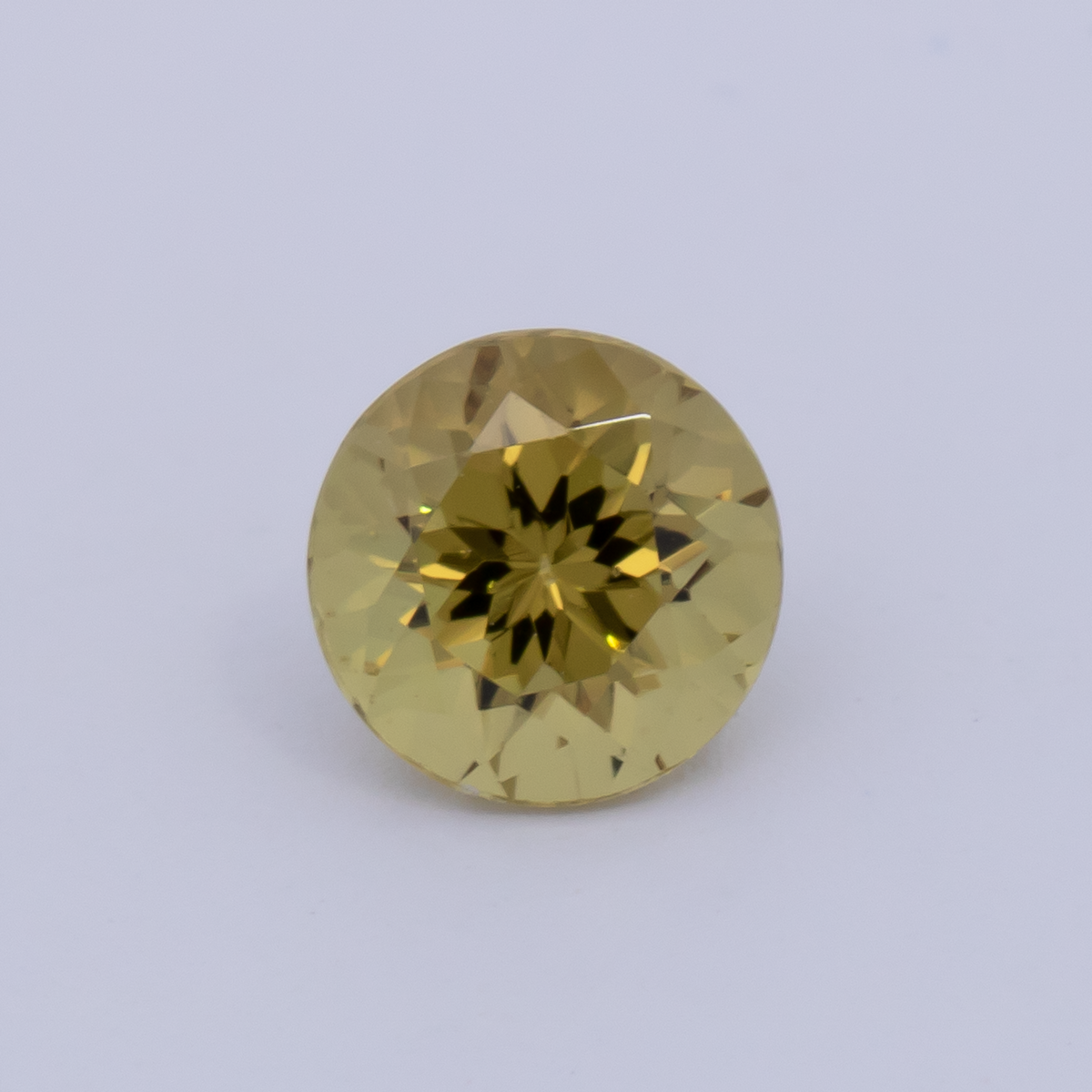 Mali Garnet - yellow, round, 6x6 mm, 1.06 ct, No. MI10007