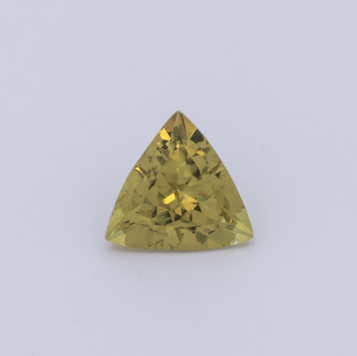 Mali Garnet - yellow, trillion, 7x7 mm, 1.29 ct, No. MI10009