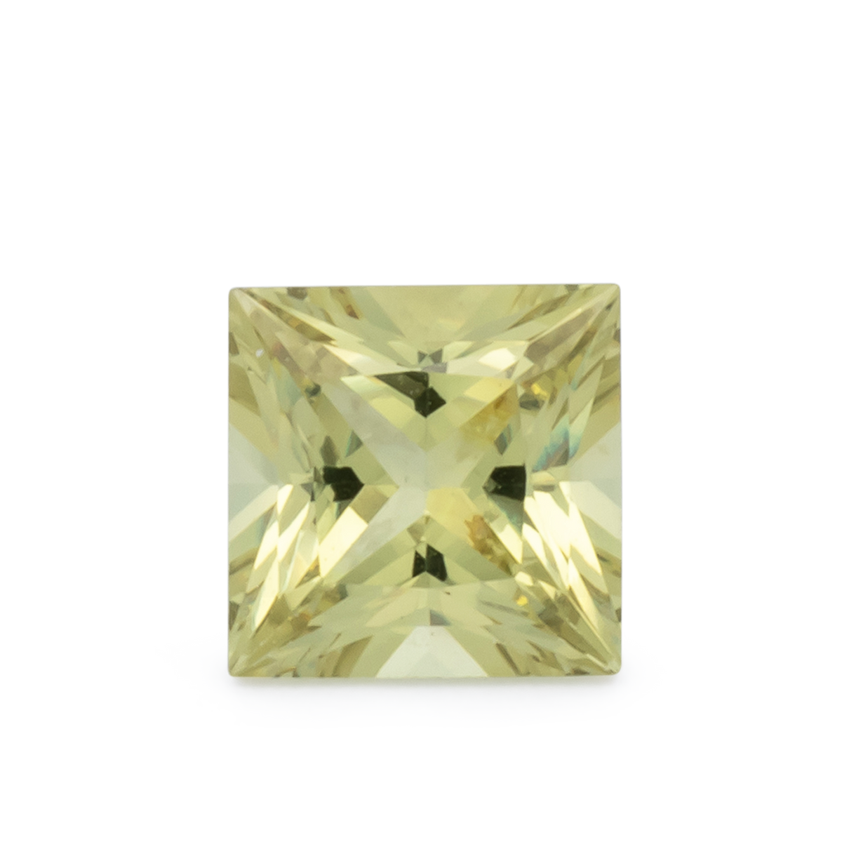 Mali Garnet - yellow, rectangle, 5.1x5 mm, 0.76 ct, No. MI10017