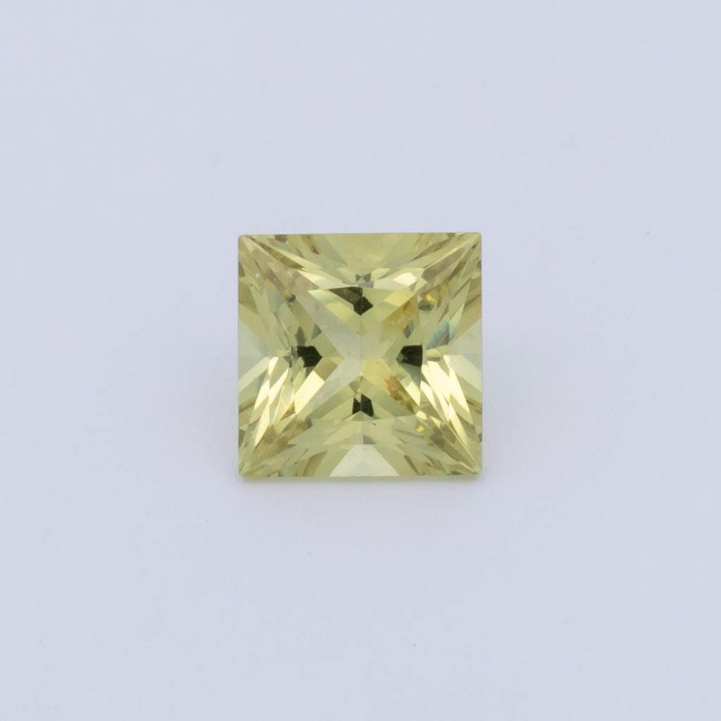 Mali Garnet - yellow, rectangle, 5.1x5 mm, 0.76 ct, No. MI10017