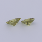 Mali Garnet Pair - yellow, rectangle, 5x5 mm, 1.52 ct, No. MI10025