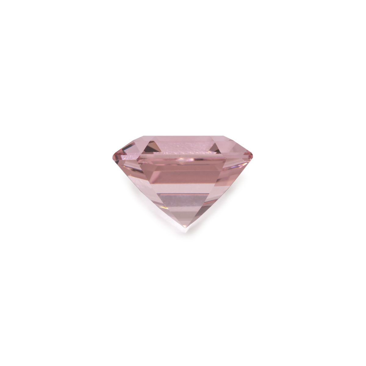 Morganite - light pink, asscher, 9x9 mm, 2.85 ct, No. MO19001