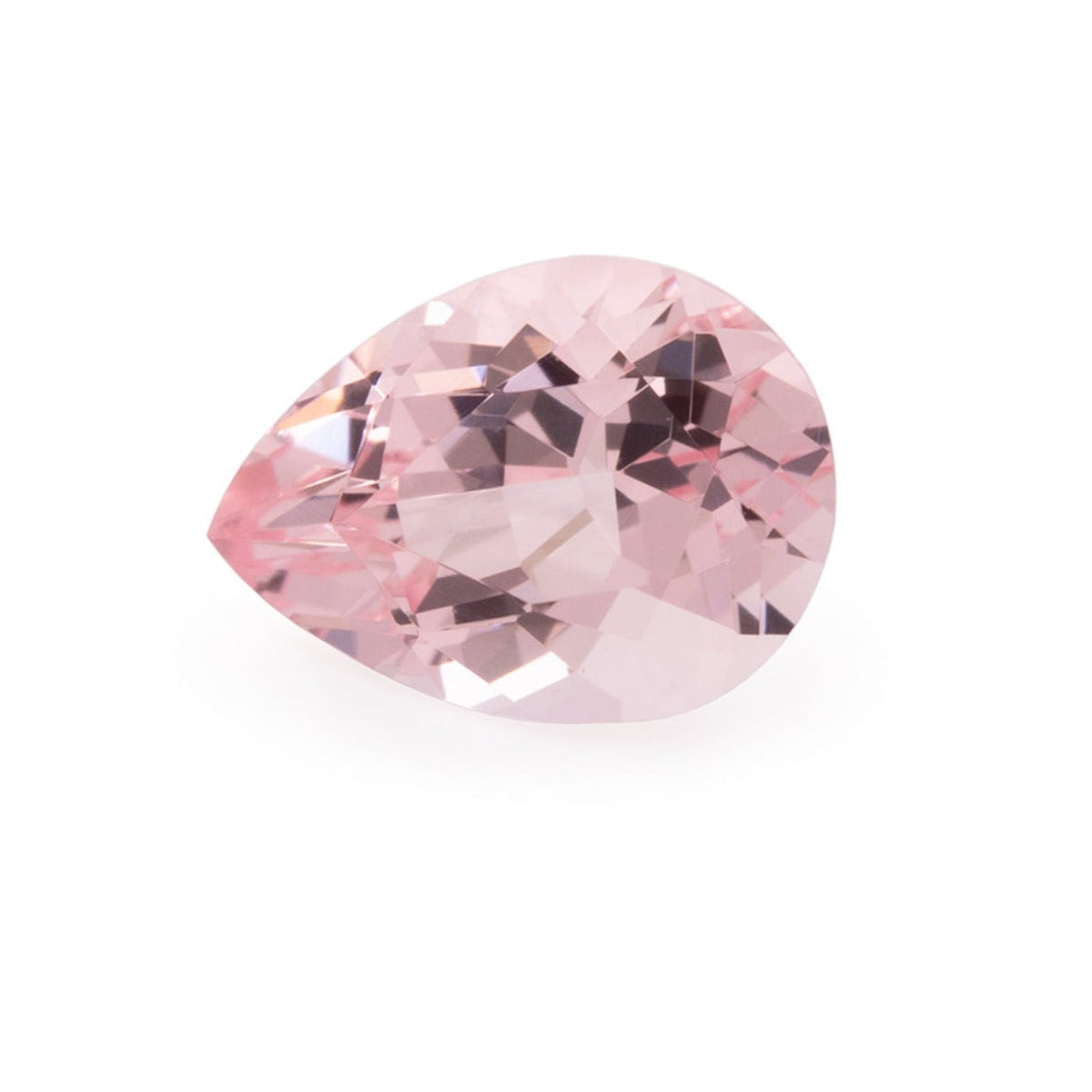 Morganite - light pink, pear, 8x6 mm, 0.93 ct, No. MO30001