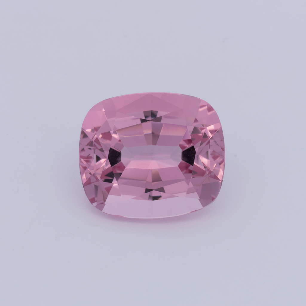 Morganite - light pink, cushion, 14.8x12.7 mm, 9.69 ct, No. MO32008