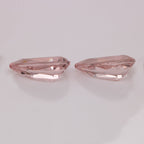 Morganit Paar - rosa, birnform, 14x8 mm, 6,4 ct, Nr. MO46004