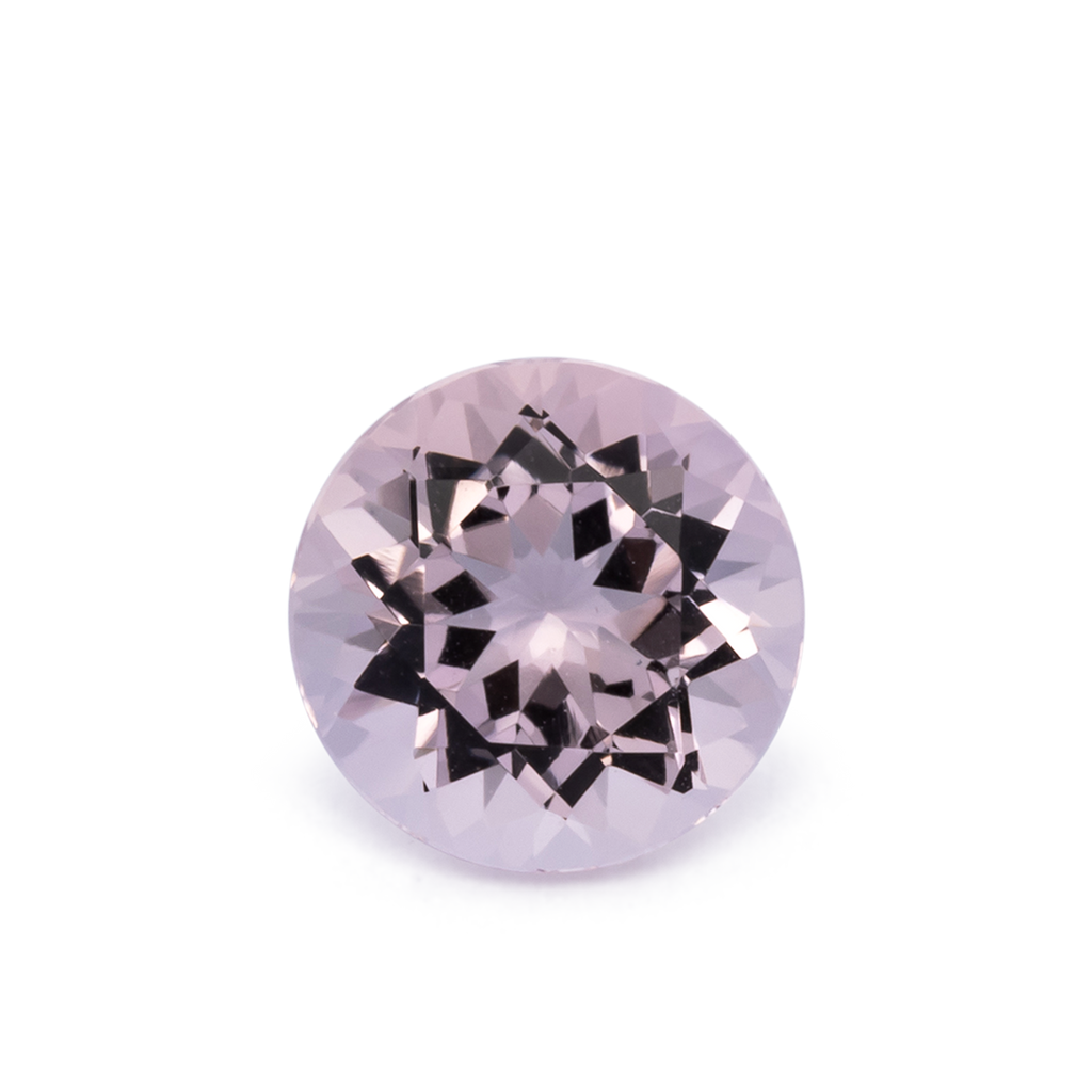 Morganite - light pink, round, 8.1x8.1 mm, 1.76 ct, No. MO46014