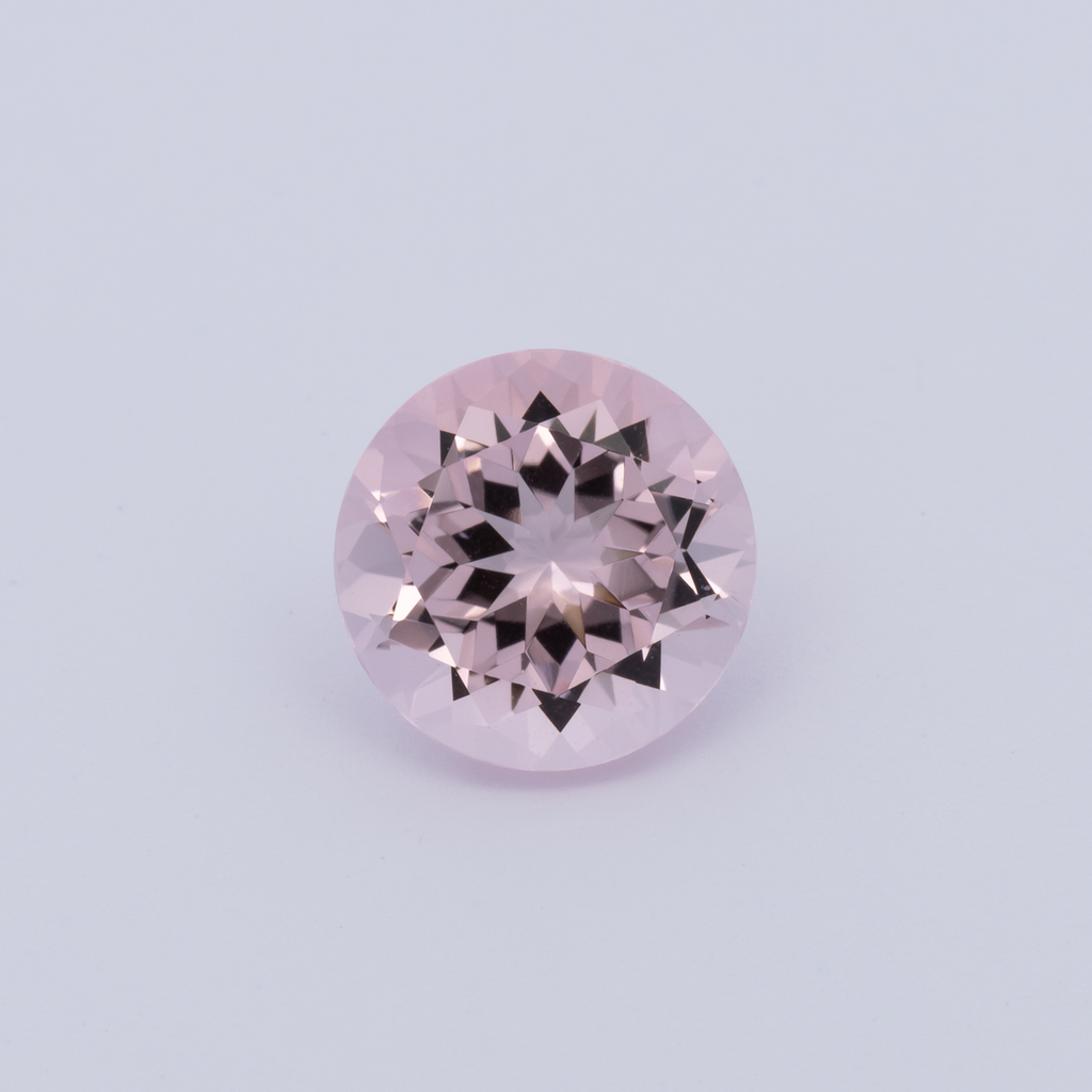 Morganite - light pink, round, 8.1x8.1 mm, 1.73 ct, No. MO46016