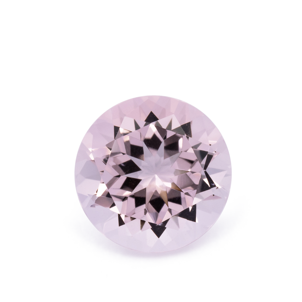 Morganite - light pink, round, 8.1x8.1 mm, 1.73 ct, No. MO46016