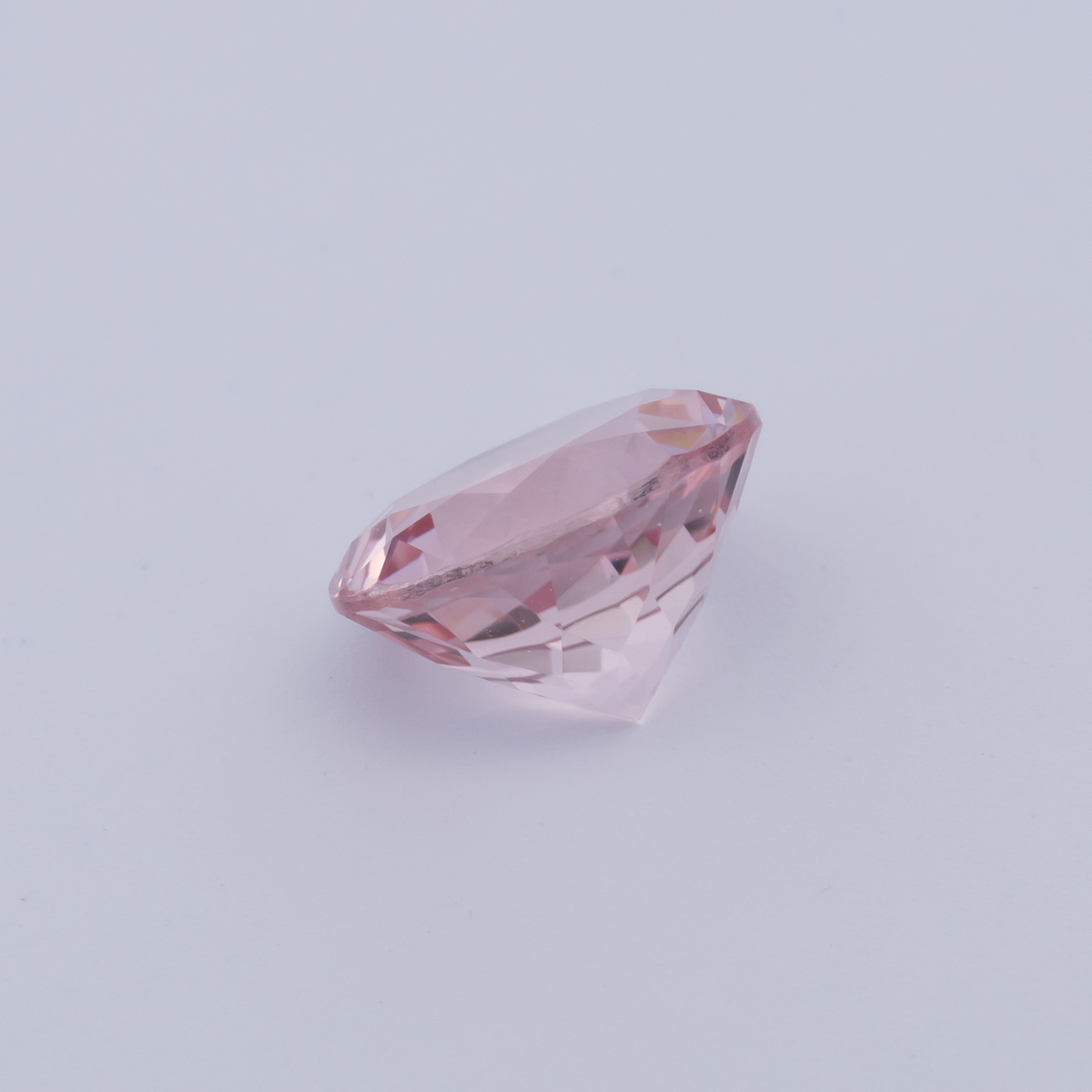 Morganite - light pink, round, 8.1x8.1 mm, 1.73 ct, No. MO46016