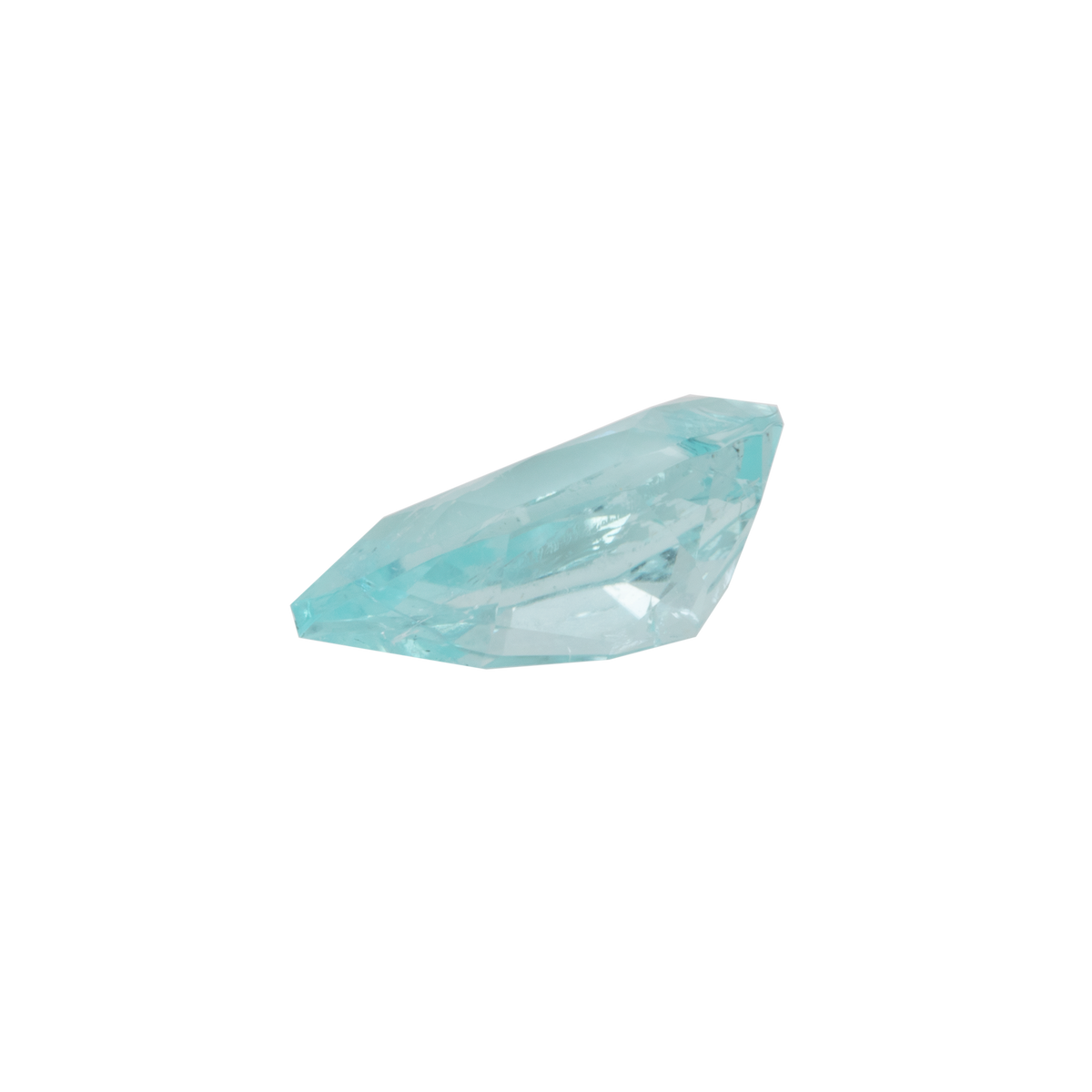 Paraiba Turmalin - blau/grün, birnform, 7x4 mm, 0,48 ct, Nr. PT17001