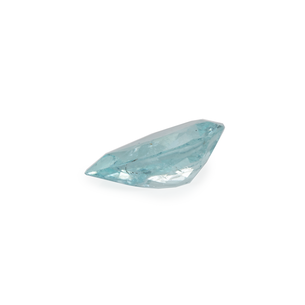 Paraiba Turmalin - blau/grün, birnform, 9x6 mm, 0,99 ct, Nr. PT70001