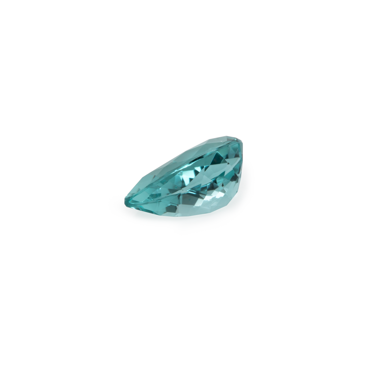 Paraiba Tourmaline - blue/green, pear, 8x4.7 mm, 0.81 ct, No. PT80001