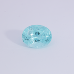 Paraiba Turmalin - blau, oval, 6x4.6 mm, 0.59 ct, Nr. PT90018