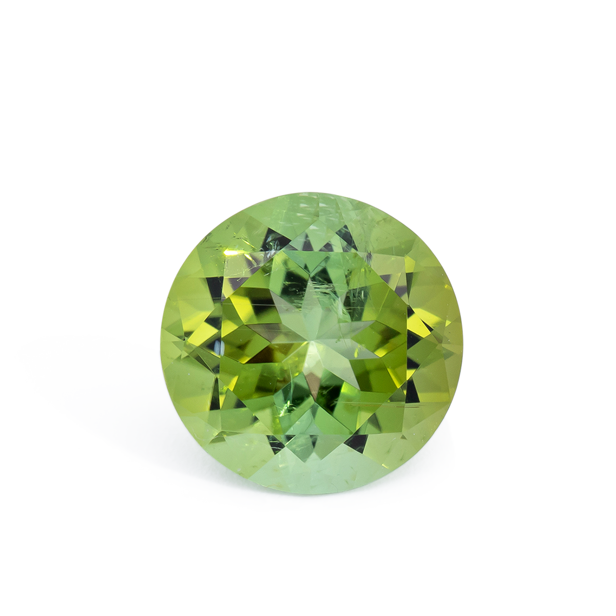 Paraiba Turmalin - grün, rund, 9.4x9.4 mm, 3.01 ct, Nr. PT90020