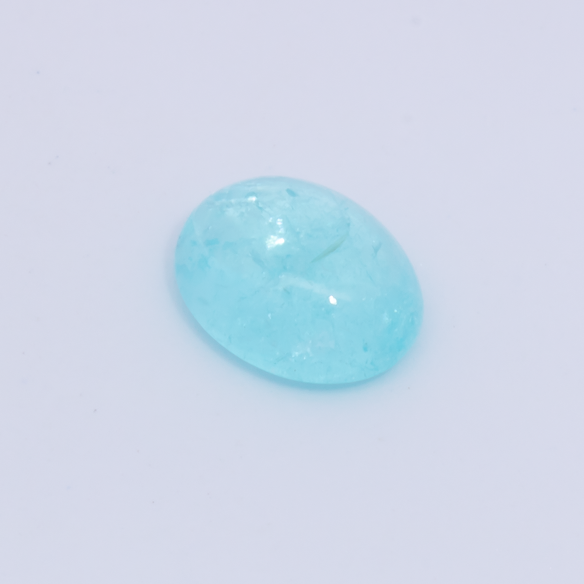Paraiba Tourmaline - blue, oval, 6.4x5 mm, 0.70 ct, No. PT90021