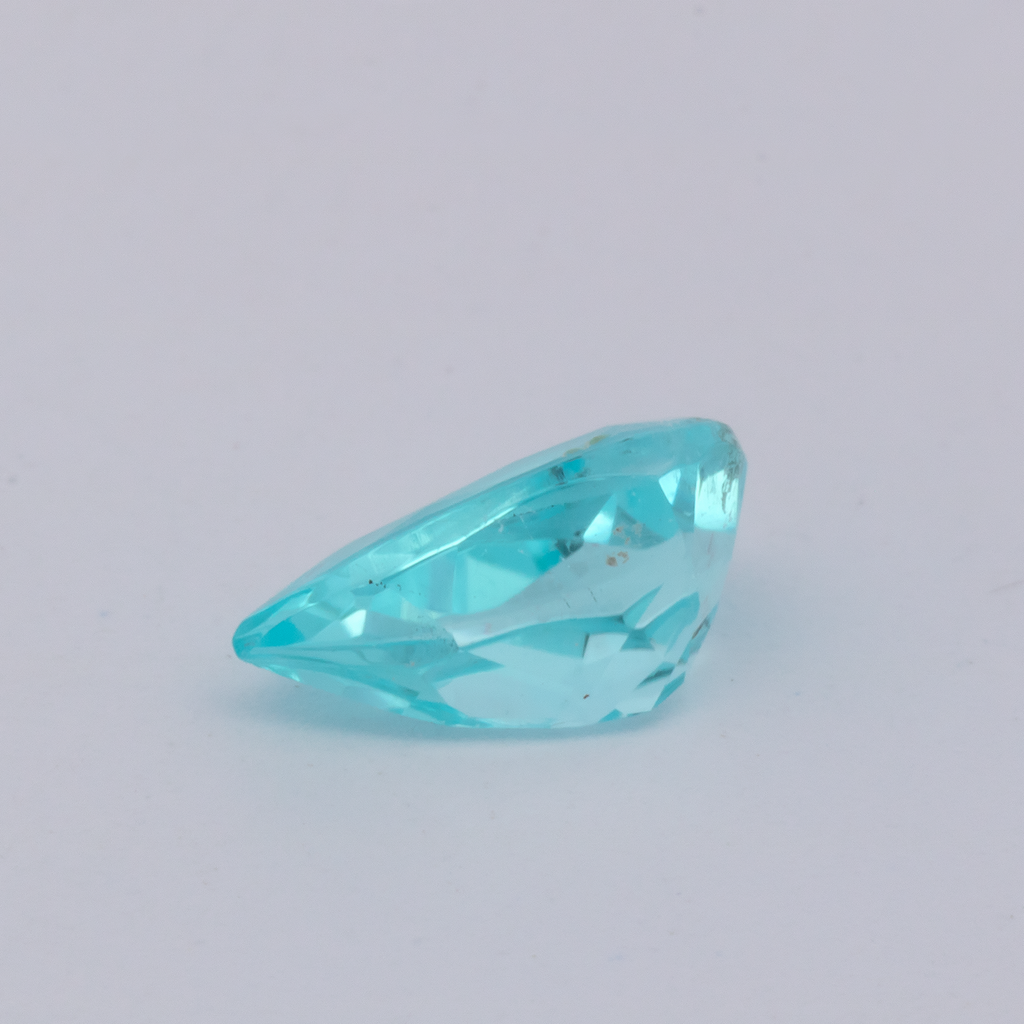 Paraiba Tourmaline - blue, pear, 7.3x4.1 mm, 0.63 ct, No. PT90022