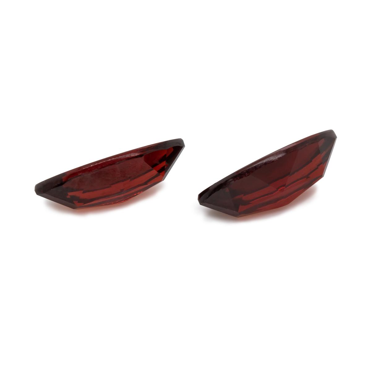 Rhodolite Pair - red, marquise, 12x6 mm, 4.25-4.40 ct, No. RD24001