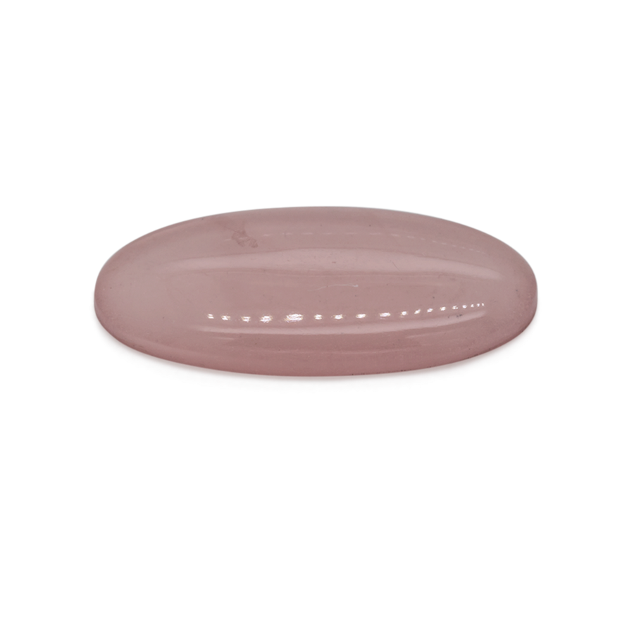 Rosenquarz - rosa, oval, 19,6x9,6 mm, 5,10 ct, Nr. RO00006