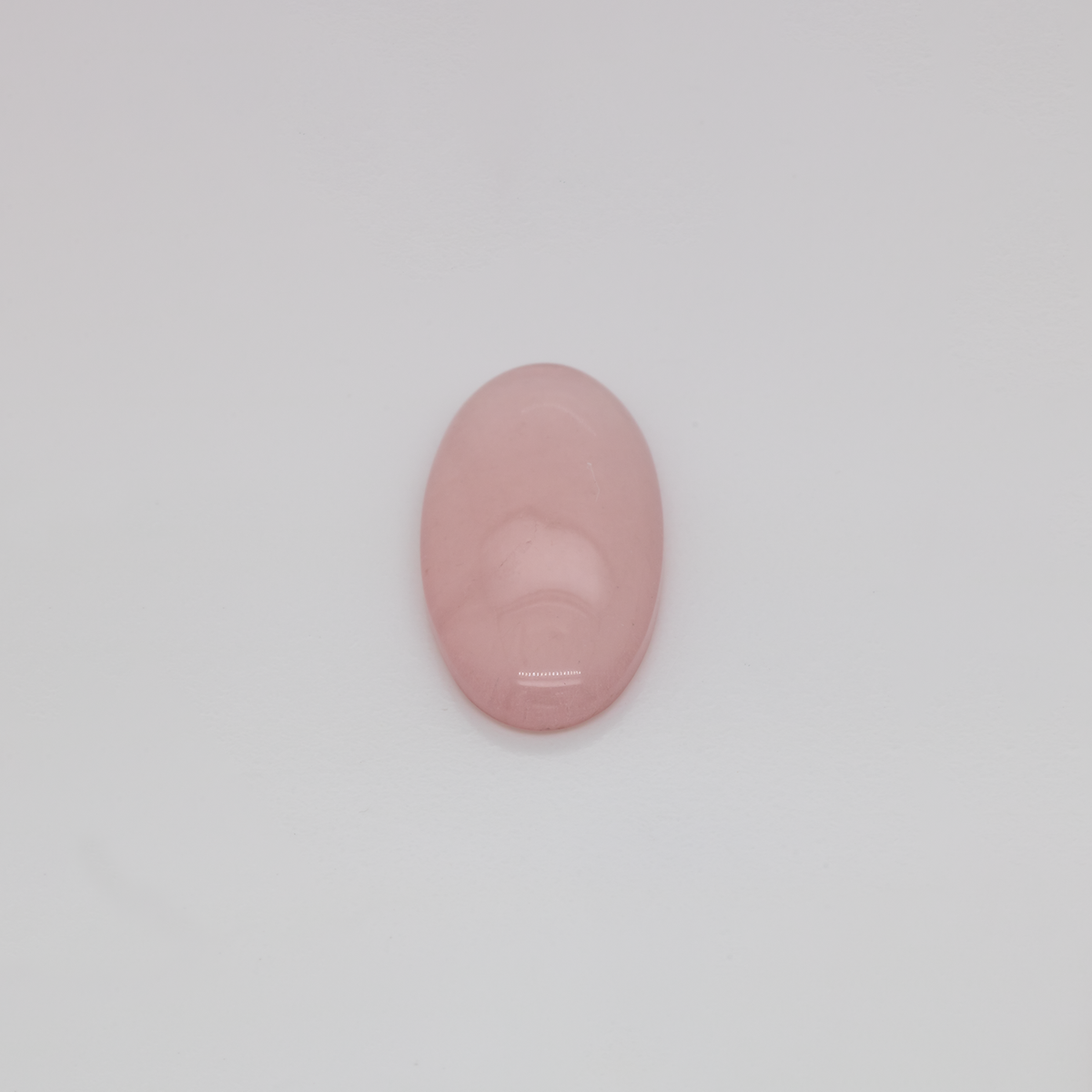 Rose Quartz - light pink, oval, 19.6x9.6 mm, 5.10 ct, No. RO00006