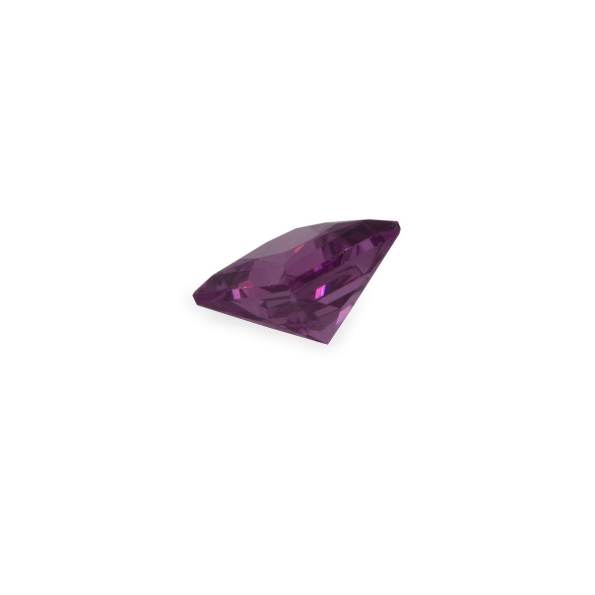Royal Purple Garnet - purple, rectangle, 3x3 mm, 0.13-0.19 ct, No. RP27001