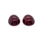 Royal Purple Garnet Paar - lila, oval, 12x10 mm, 14,26 ct, Nr. RP80001