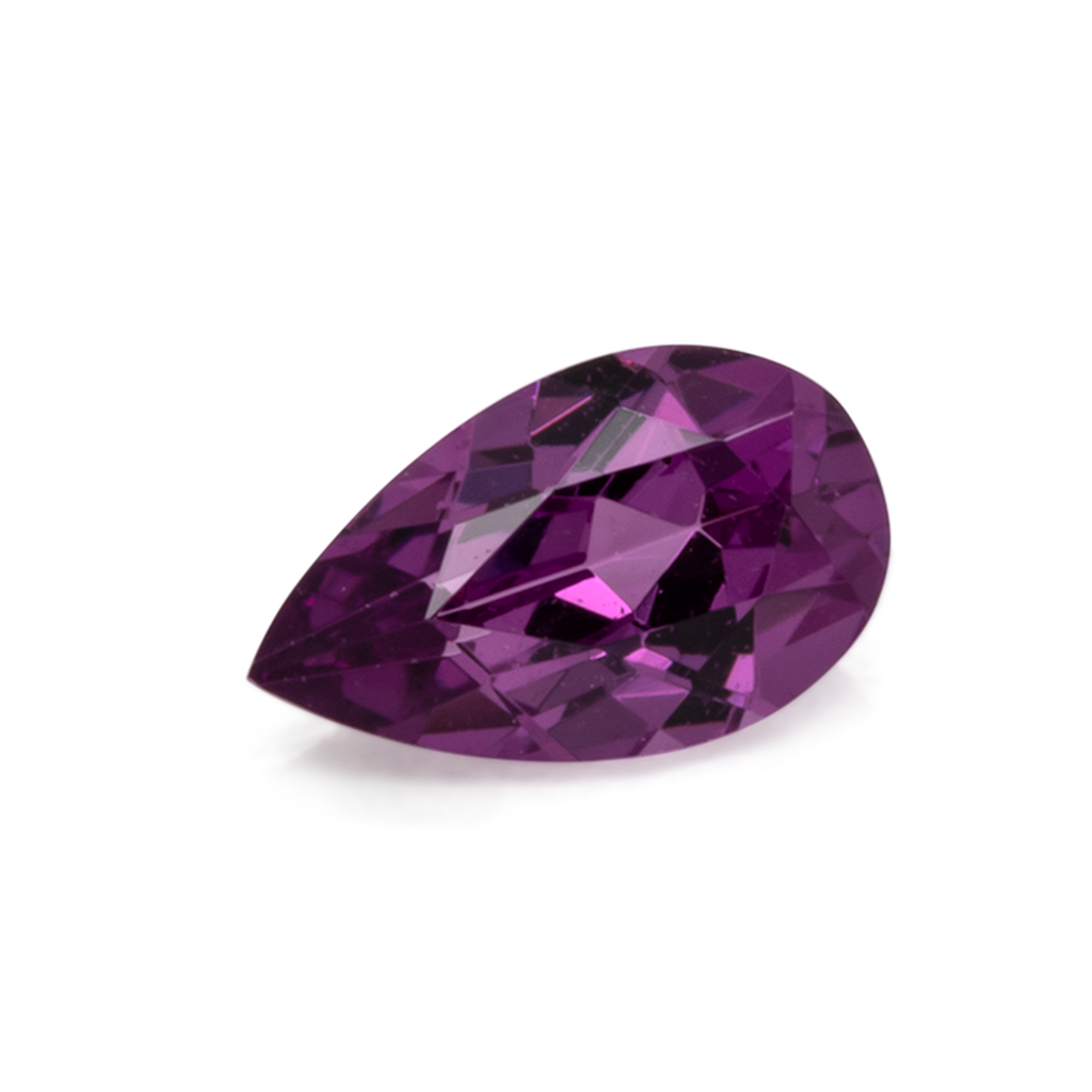 Royal Purple Garnet - purple, pear, 5x3 mm, 0.22-0.26 ct, No. RP93002