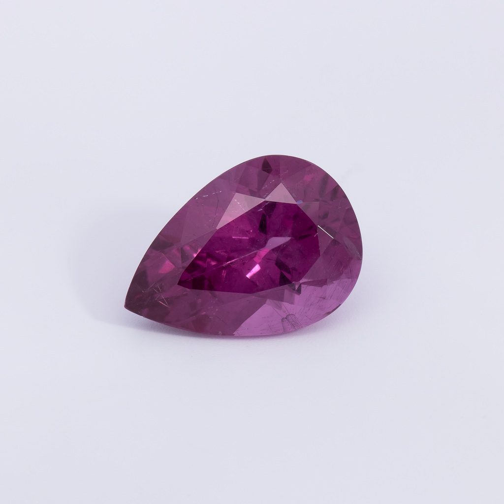 Royal Purple Garnet - purple, pear, 14x10 mm, 5.74 ct, No. RP94005