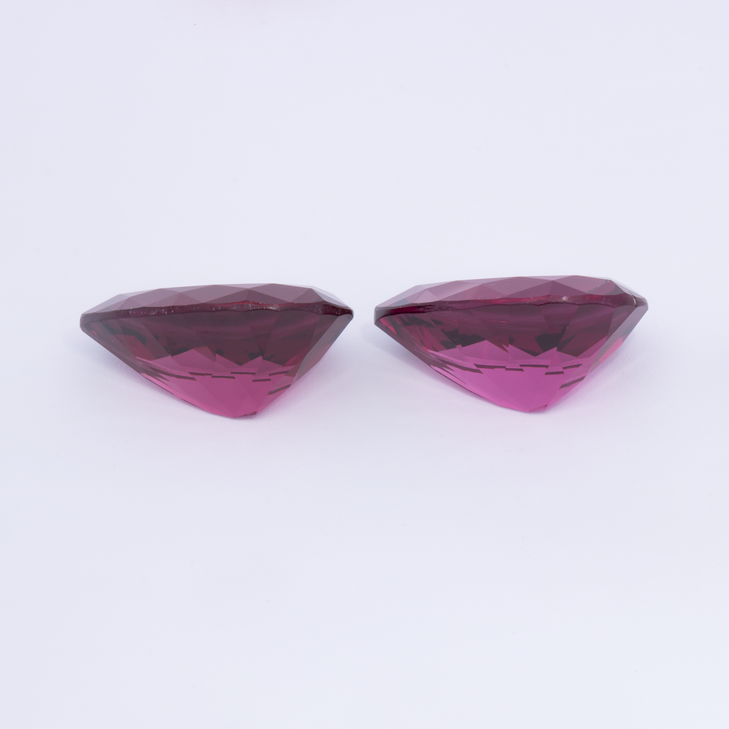 Royal Purple Garnet Pair - red, pear, 14.5x10 mm, 13.13 ct, No. RP94006