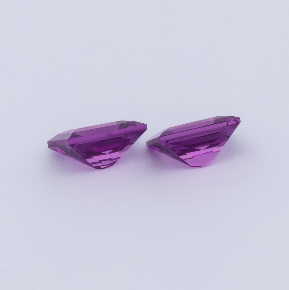 Royal Purple Garnet Pair - purple, baguette, 5x4 mm, 1.05 ct, No. RP94008