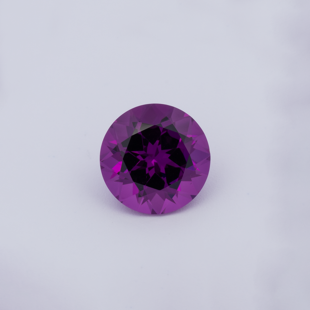 Royal Purple Garnet - purple, round, 7x7 mm, 1.59 ct, No. RP94019
