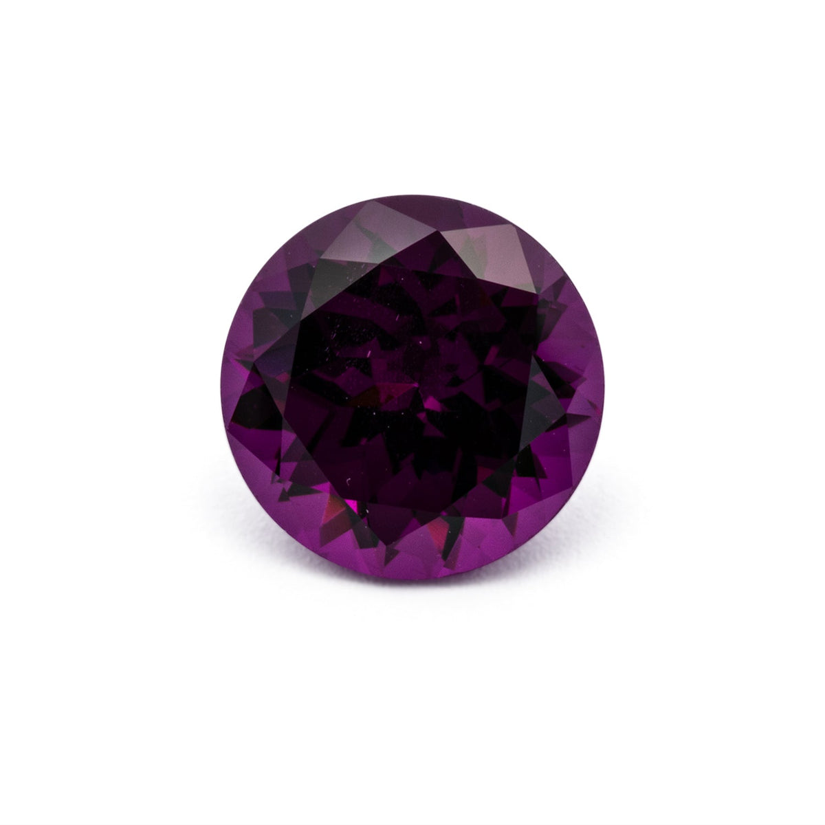 Royal Purple Garnet - purple, round, 8.1x8.1 mm, 2.5 ct, No. RP95001