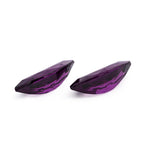 Royal Purple Garnet Paar - lila, navette, 14x7 mm, 6.50 ct, Nr. RP95008