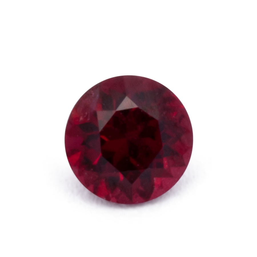 Rubin - rot, rund, 2.6x2.6 mm, 0.08 - 0.09 ct, Nr. RY10006
