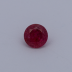 Rubin - rot, rund, 2.75x2.75 mm, 0.11 ct, Nr. RY10008