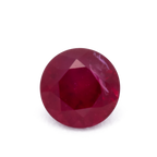 Rubin - rot, rund, 2.75x2.75 mm, 0.12 ct, Nr. RY10009