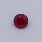 Rubin - rot, rund, 2.75x2.75 mm, 0.12 ct, Nr. RY10009