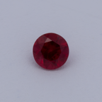 Rubin - rot, rund, 2.25x2.25 mm, 0.06 ct, Nr. RY10010