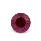 Ruby - red, round, 2x2 mm, 0.04 - 0.05 ct, No. RY10013